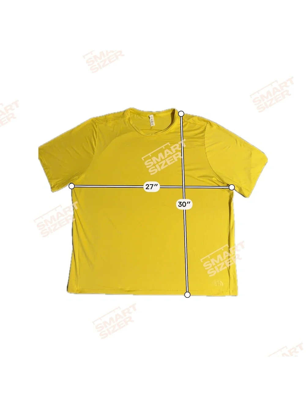The North Face FlashDry Men's Yellow Performance T-Shirt XXL Active